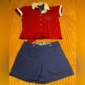 Wonder Woman vintage costume set